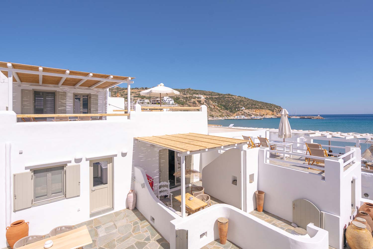 Διαμονή στη Σίφνο δίπλα στη θάλασσα