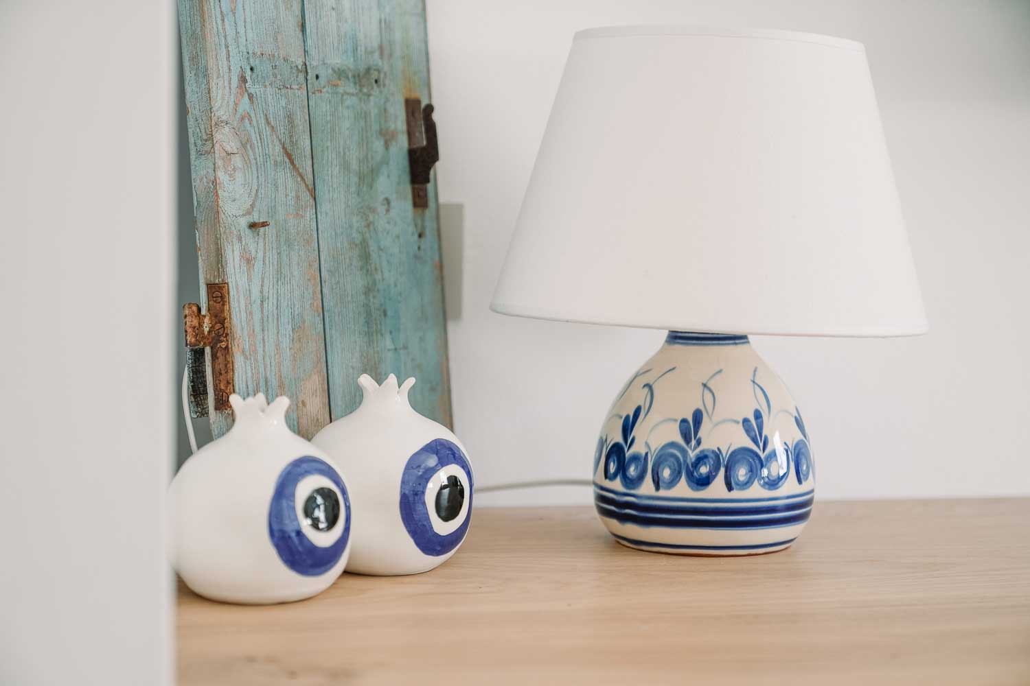 Διακοσμητικά στοιχεία στο Turquoise maisons by the sea στη Σίφνο