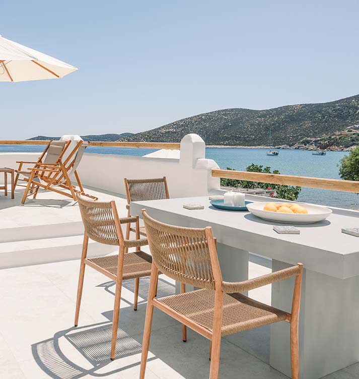 Turquoise maisons by the sea στη Σίφνο - Το διαμέρισμα Aqua